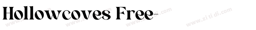 Hollowcoves Free字体转换